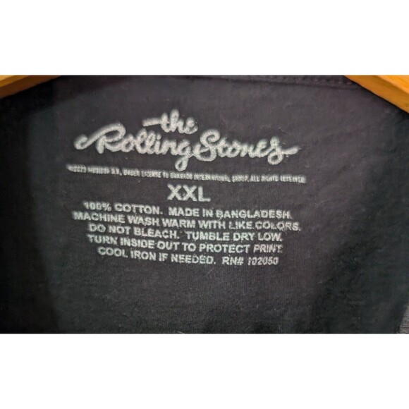The Rolling Stones T-Shirt Men's XXL Short Sleeve North American Tour 1975 (967D - Picture 2 of 5